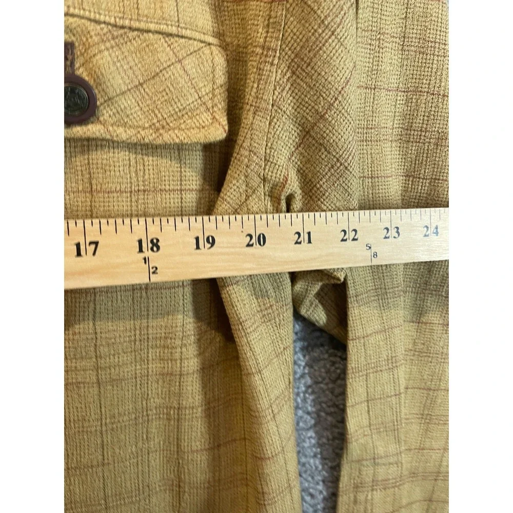 Scotts Designs Mens 2XL  ‎ Plaid  Full Zip